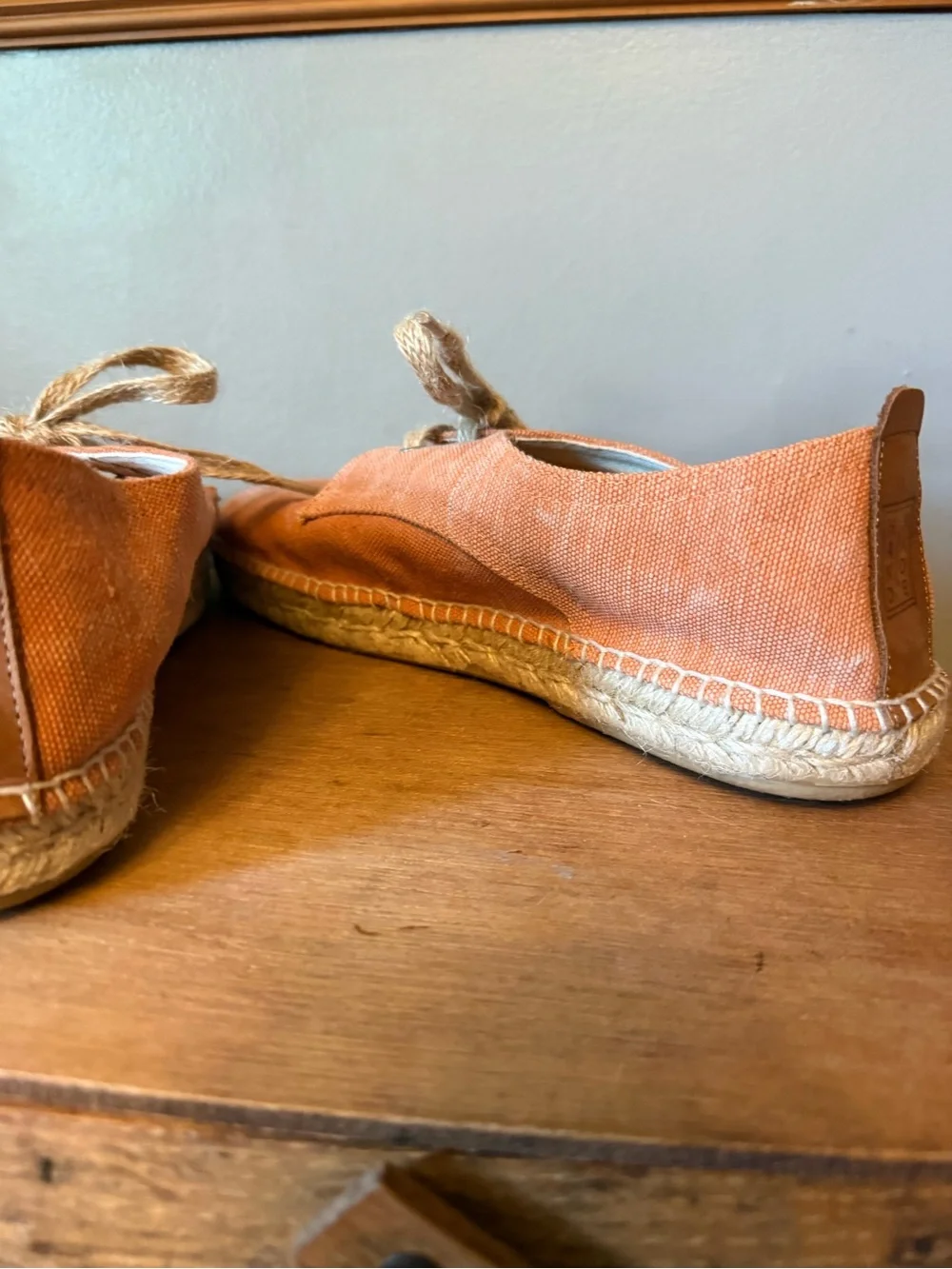 HANDMADE The Brand Luxor Sunset Espadrilles Shoes 12/45